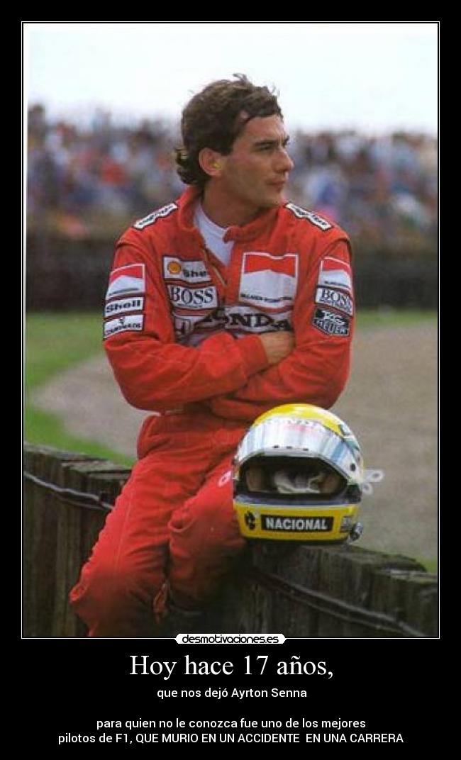 Hoy hace 17 años, -