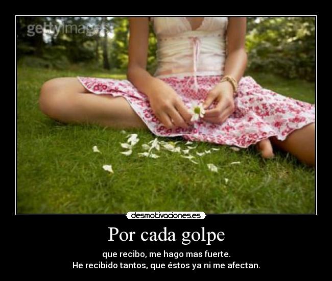 Por cada golpe - 
