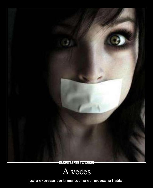 A veces -