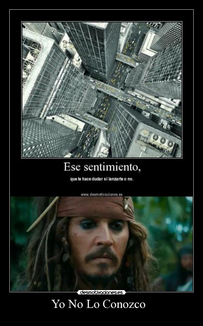 Yo No Lo Conozco -