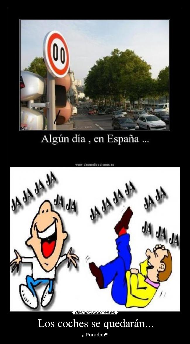 Los coches se quedarán... - 