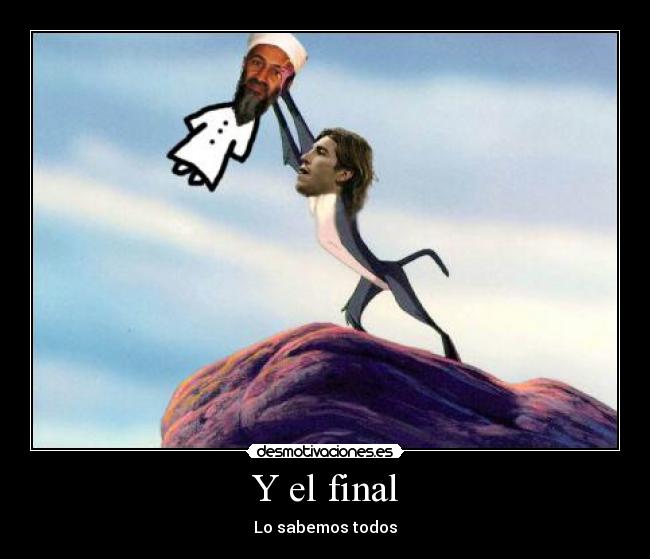 Y el final - Lo sabemos todos