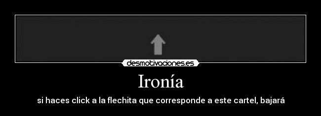 Ironía -
