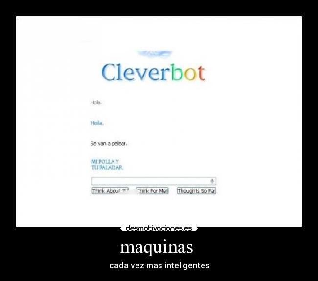 maquinas  - cada vez mas inteligentes