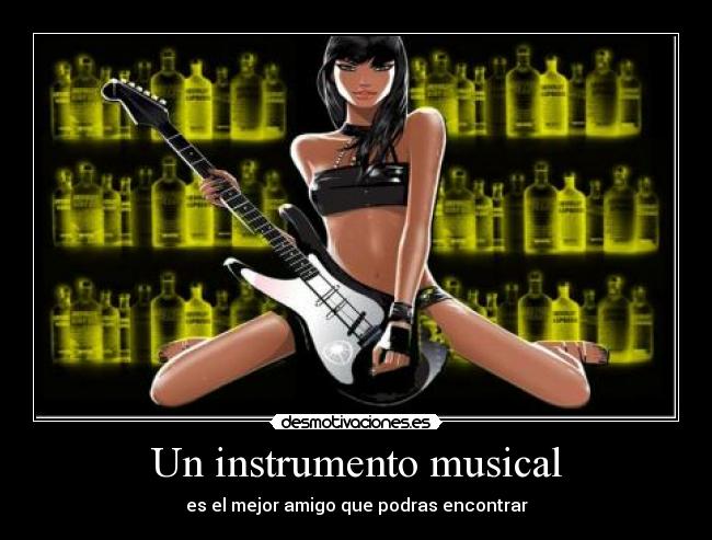Un instrumento musical -