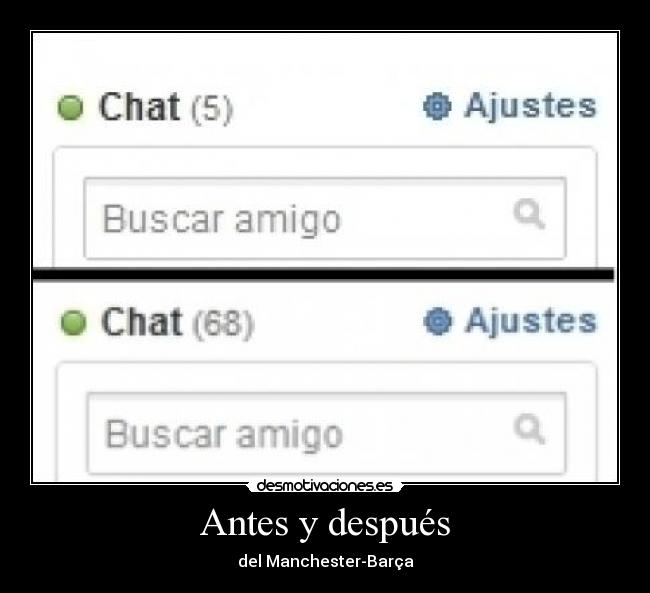 Antes y después - 