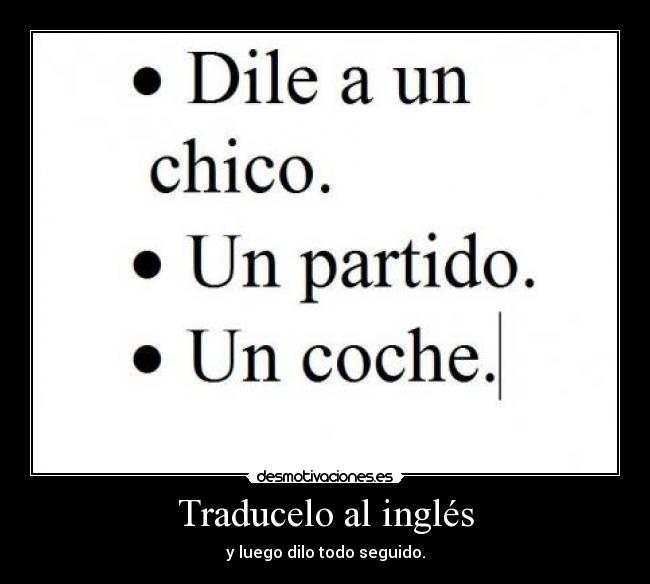 Traducelo al inglés - 