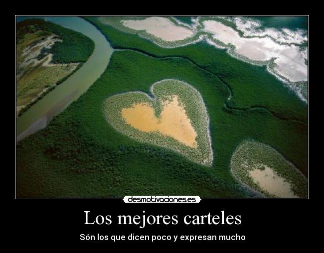 Los mejores carteles - Són los que dicen poco y expresan mucho