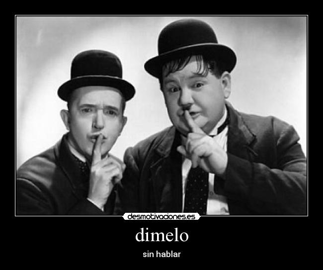 dimelo - sin hablar