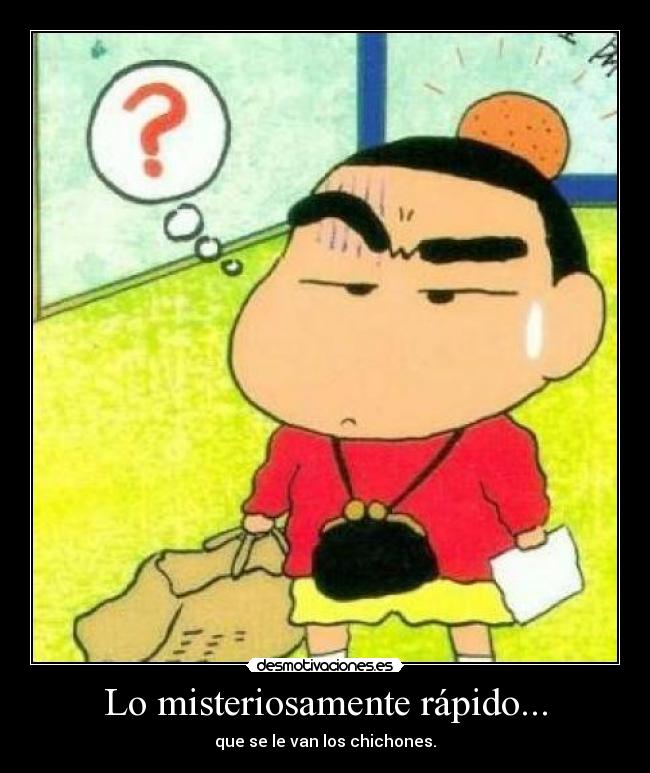 Lo misteriosamente rápido... - 