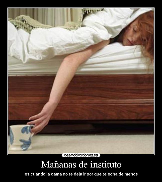Mañanas de instituto -