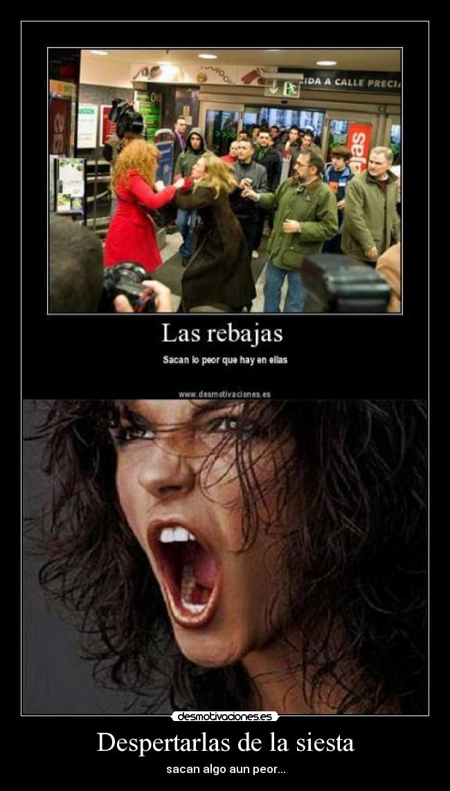 Despertarlas de la siesta - 