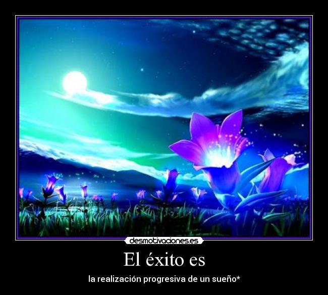 El éxito es -