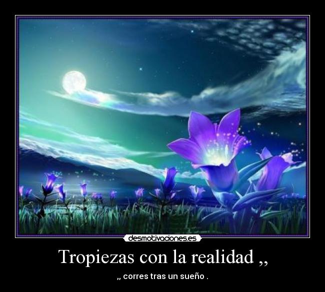 Tropiezas con la realidad ,, - 