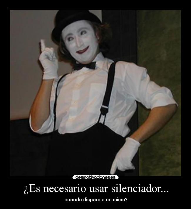 ¿Es necesario usar silenciador... -