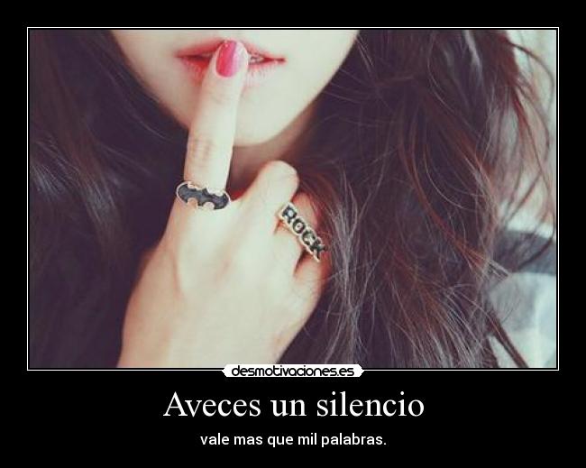 Aveces un silencio - 