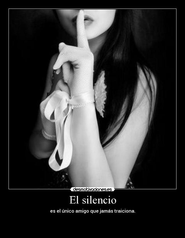 El silencio - 