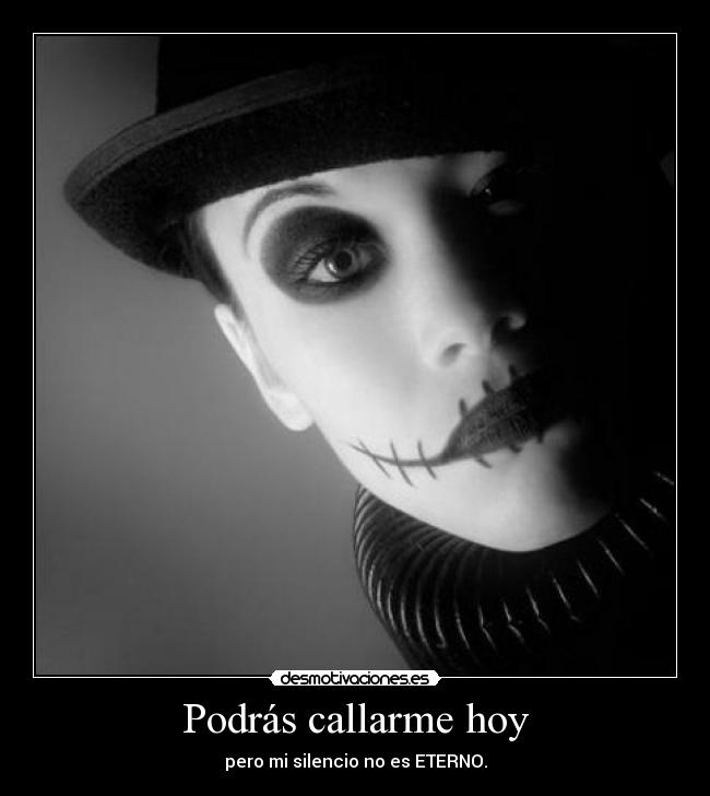 Podrás callarme hoy - 