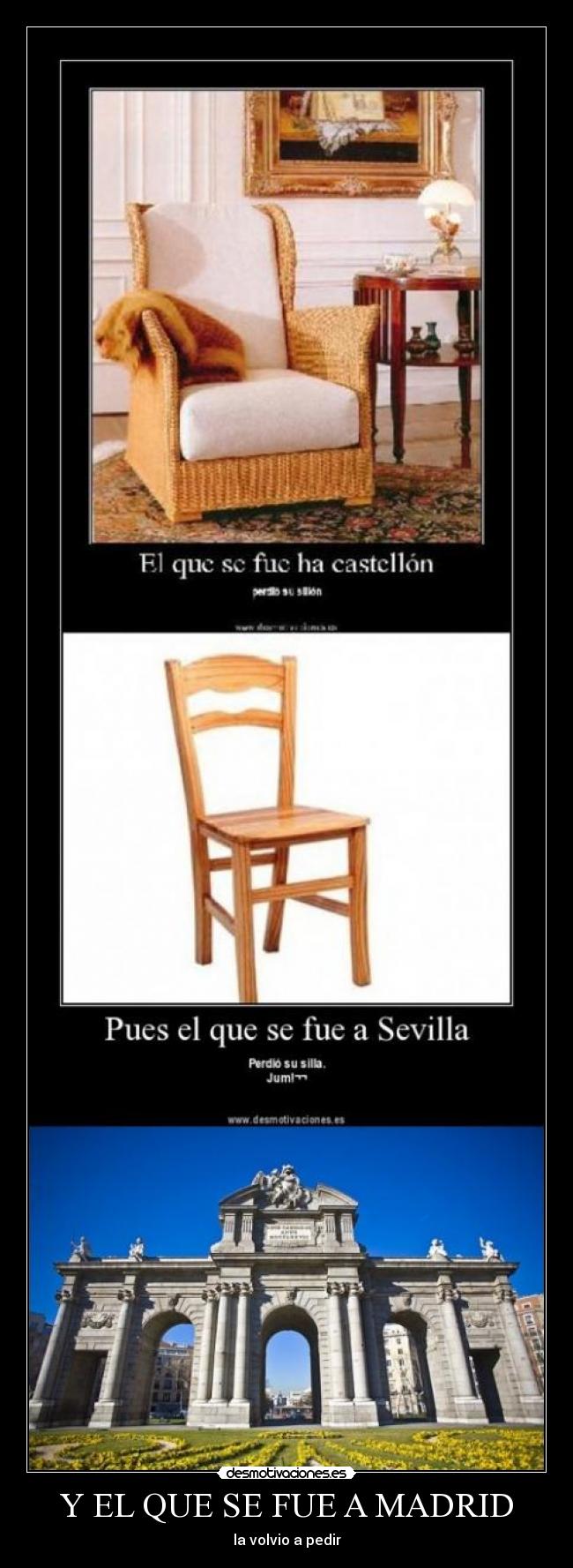 Y EL QUE SE FUE A MADRID -