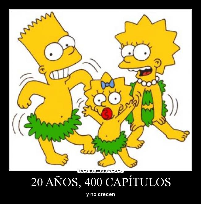 20 AÑOS, 400 CAPÍTULOS -