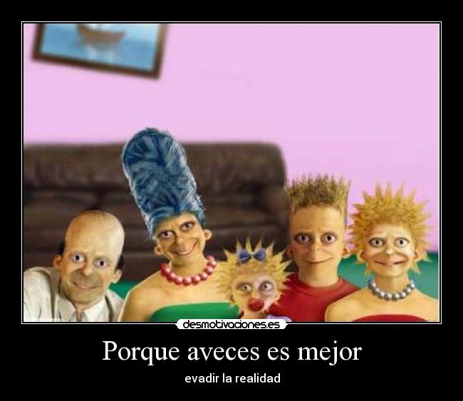 carteles simpsons homer marge lisa bart bebe desmotivaciones