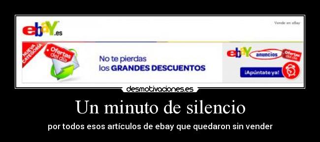 Un minuto de silencio -