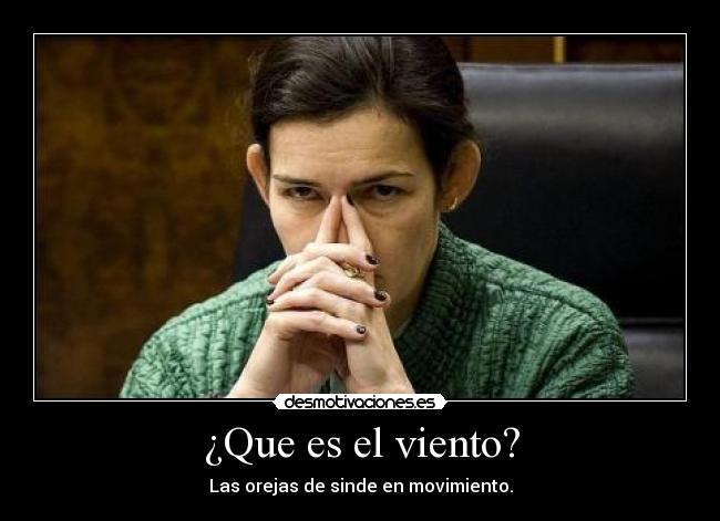 ¿Que es el viento? - Las orejas de sinde en movimiento.