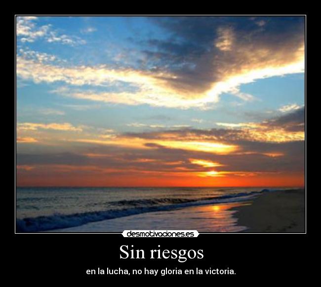 Sin riesgos - 