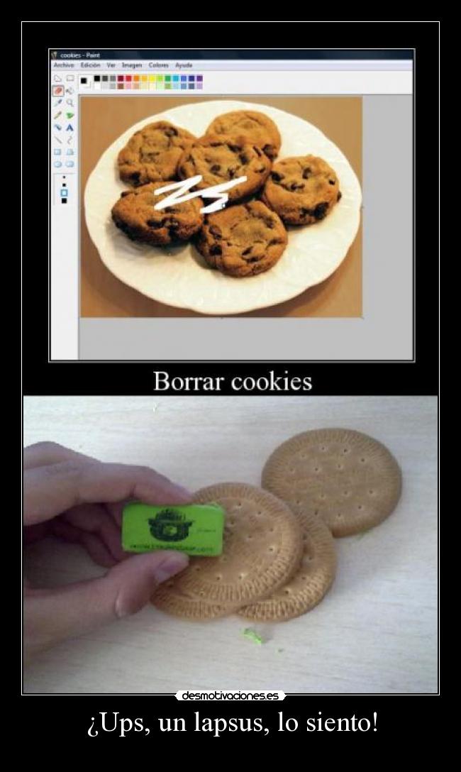 ¿Ups, un lapsus, lo siento! - 