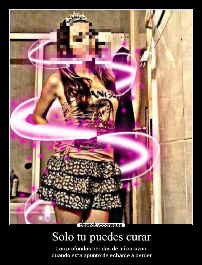 Solo tu puedes curar - Las profundas heridas de mi corazón
 cuando esta apunto de echarse a perder