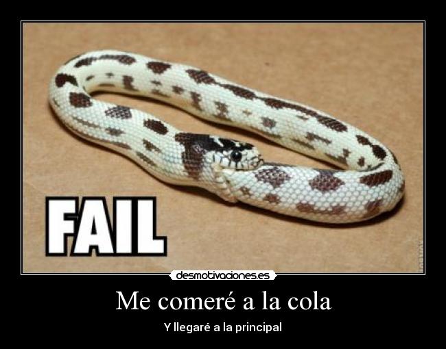 Me comeré a la cola - 