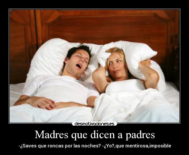 Madres que dicen a padres -
