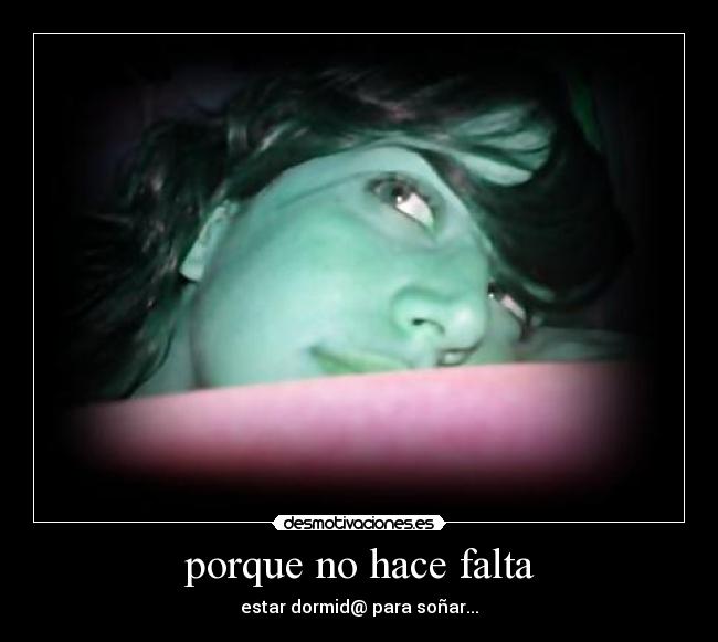 porque no hace falta -