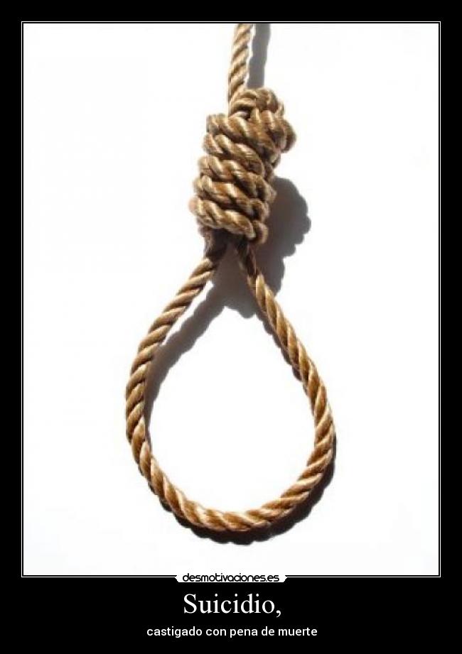 Suicidio, -