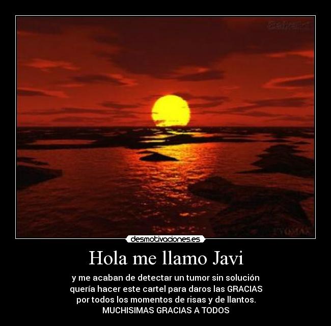 Hola me llamo Javi - 