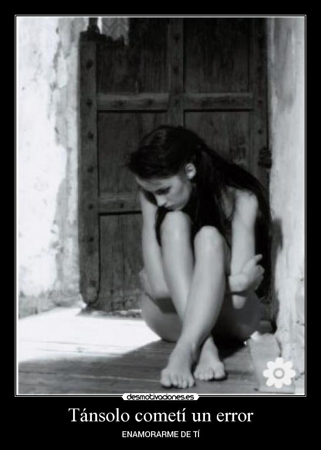 Tánsolo cometí un error - 