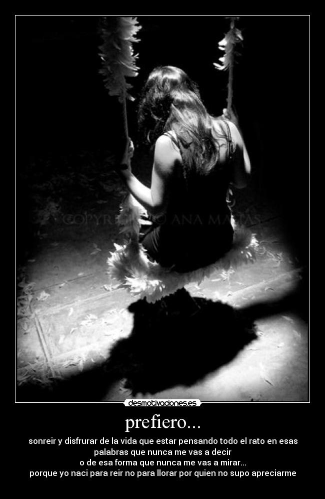 prefiero... -