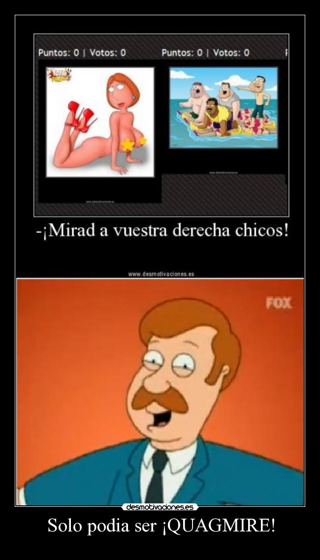 Solo podia ser ¡QUAGMIRE! - 