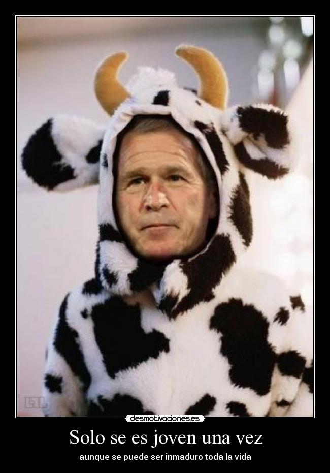Solo se es joven una vez - aunque se puede ser inmaduro toda la vida