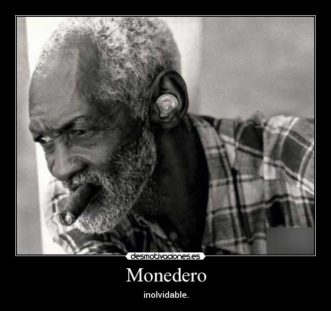 Monedero - inolvidable.