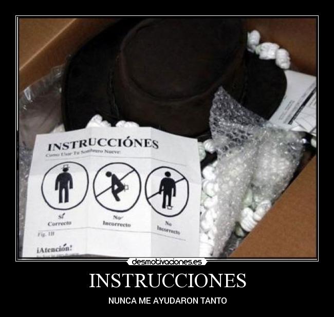 INSTRUCCIONES - 