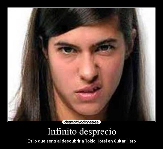 Infinito desprecio - Es lo que sentí al descubrir a Tokio Hotel en Guitar Hero