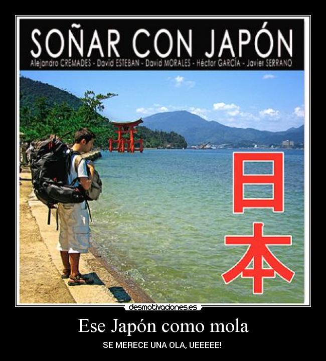 Ese Japón como mola -