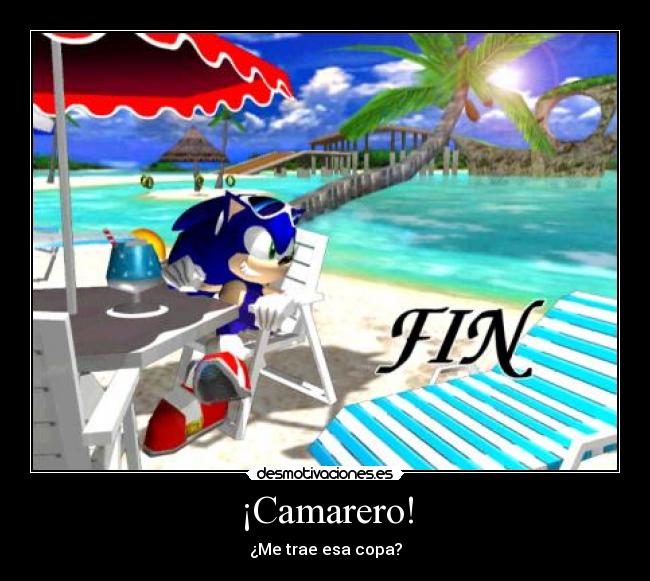 carteles sonic adventure copa desmotivaciones