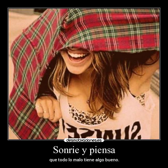 Sonrie y piensa - 