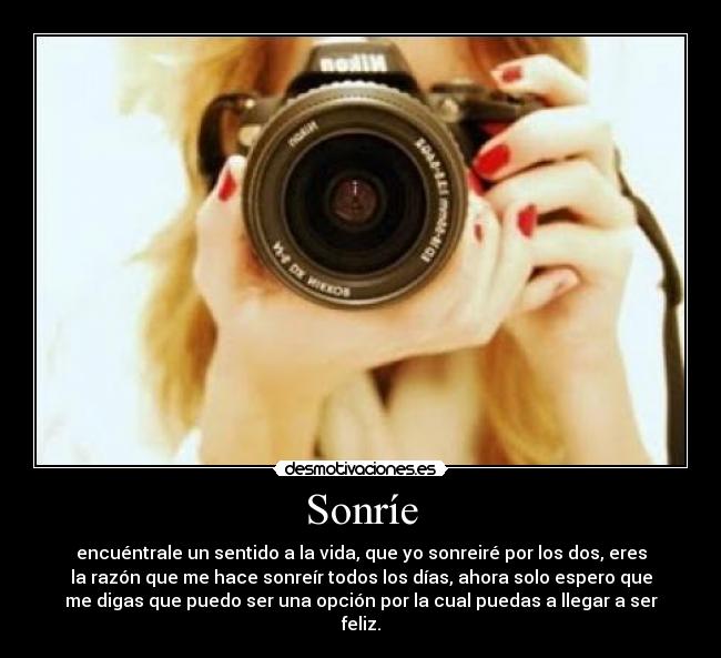 Sonríe -