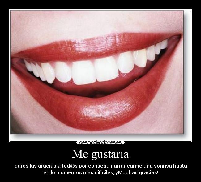 Me gustaria -