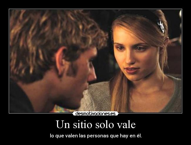 Un sitio solo vale -