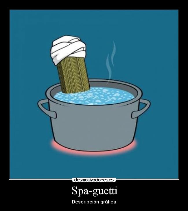 Spa-guetti - Descripción gráfica