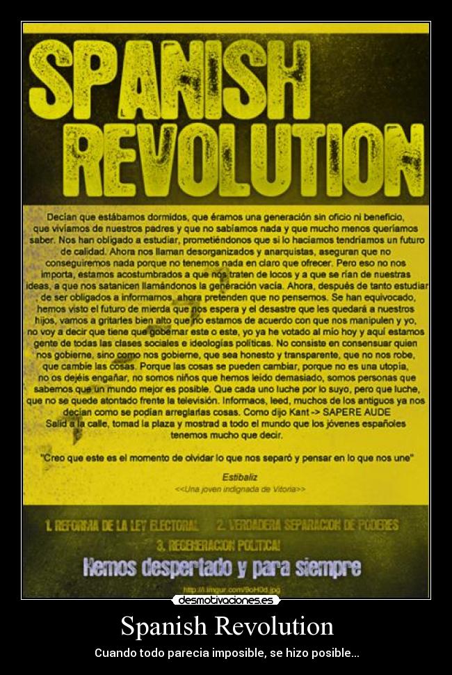 Spanish Revolution - 